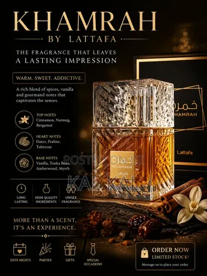 Khamrah Lattafa Perfume