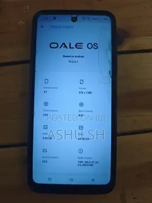 Oale X7 64 GB Black