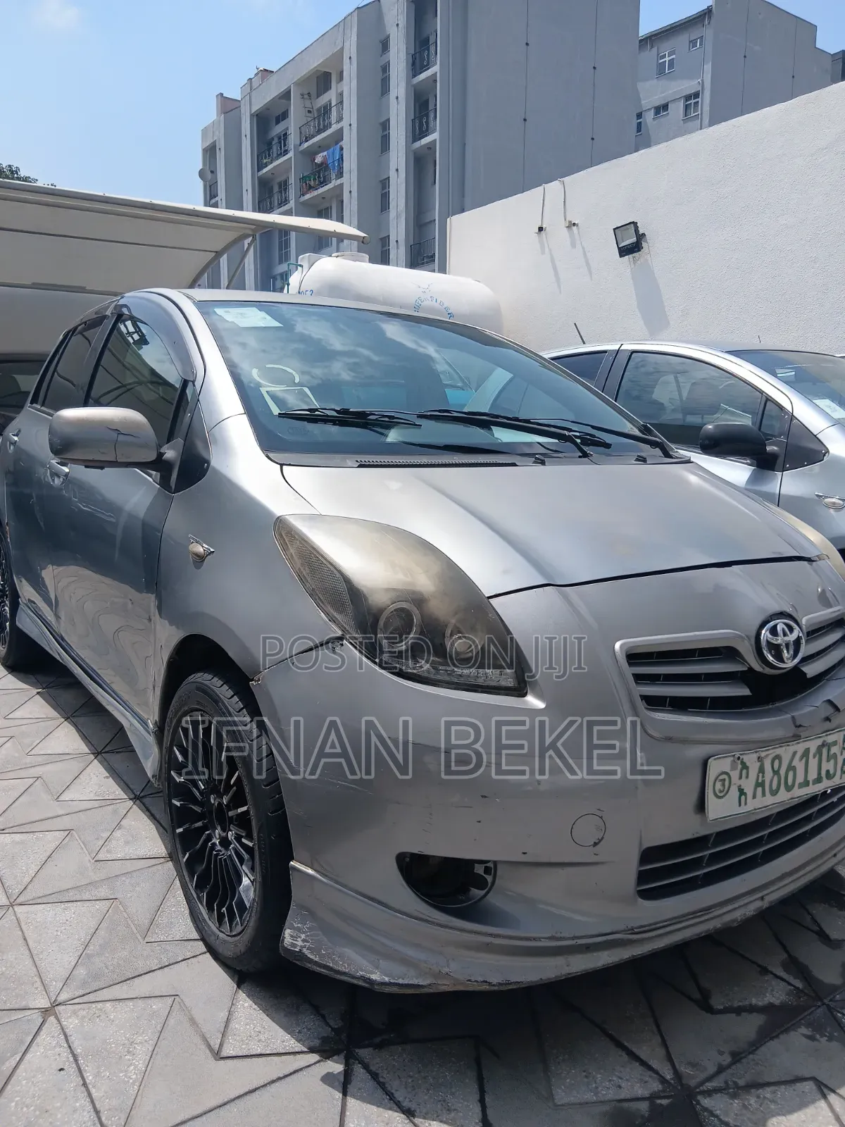 Toyota Yaris 2007 Gray