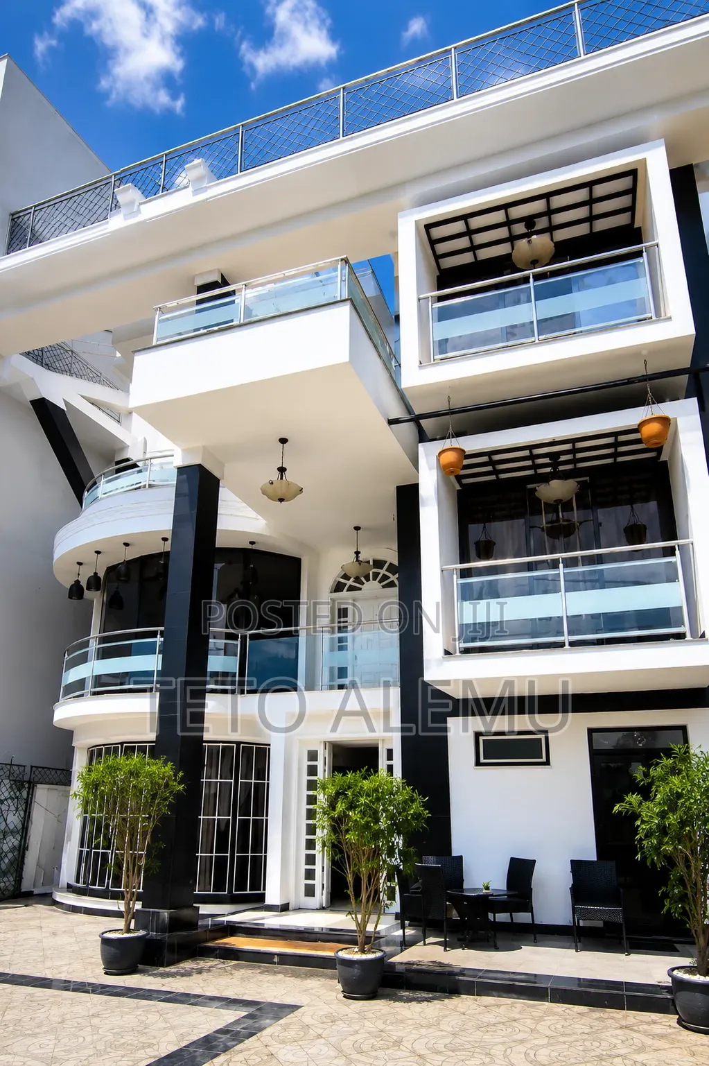 Furnished 10bdrm House in 🏡 ቅንጡ G+3+T ቪላ ለሽያጭ, Bole for sale