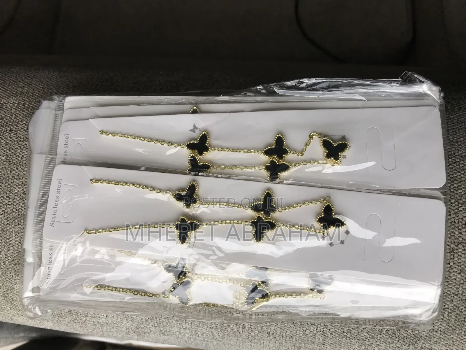 Stainless Steel Necklace Jewelery Set