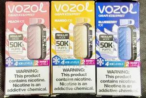 Vozol Puff Vapes Chargeable 5% Nic