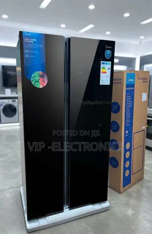 Midea Refrigerator 710 Model 508L– Dual Super Cooling, Large Capacity,