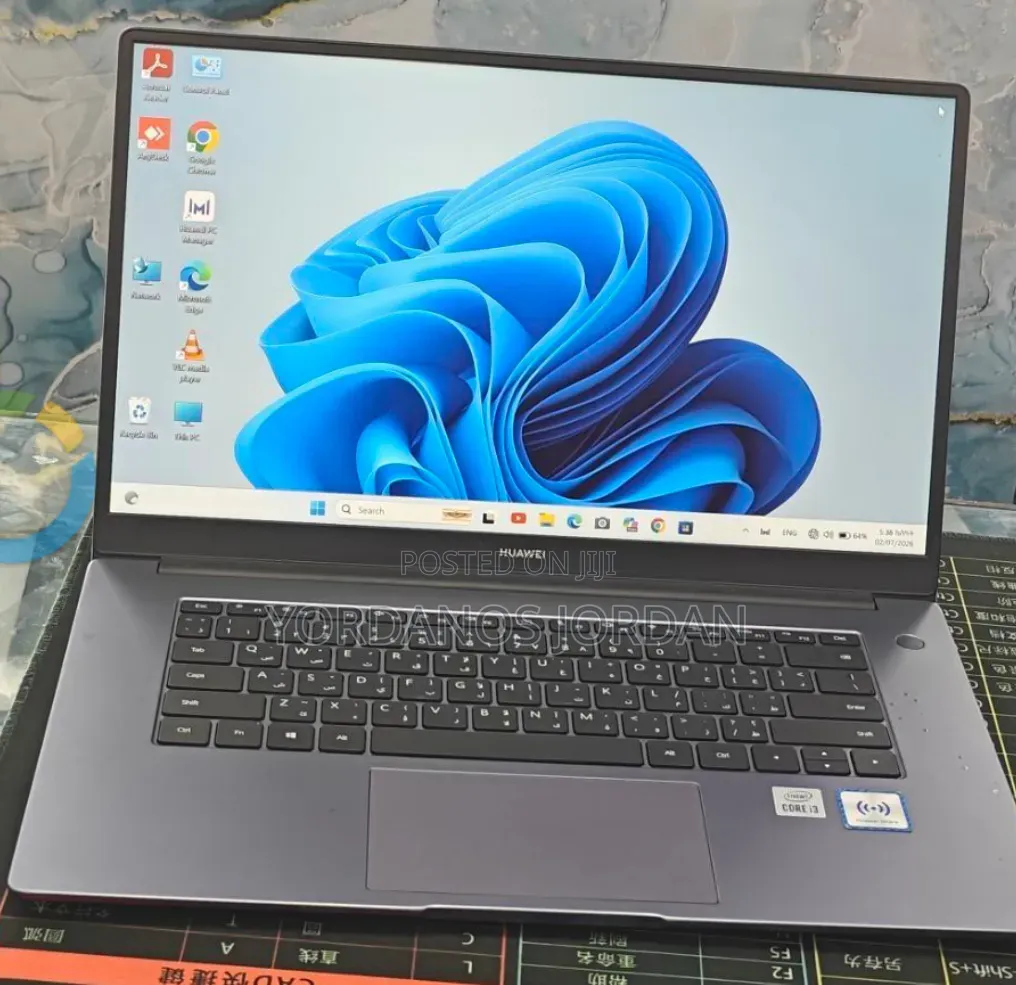 New Laptop Huawei 8GB Intel Core i3 SSD 256GB