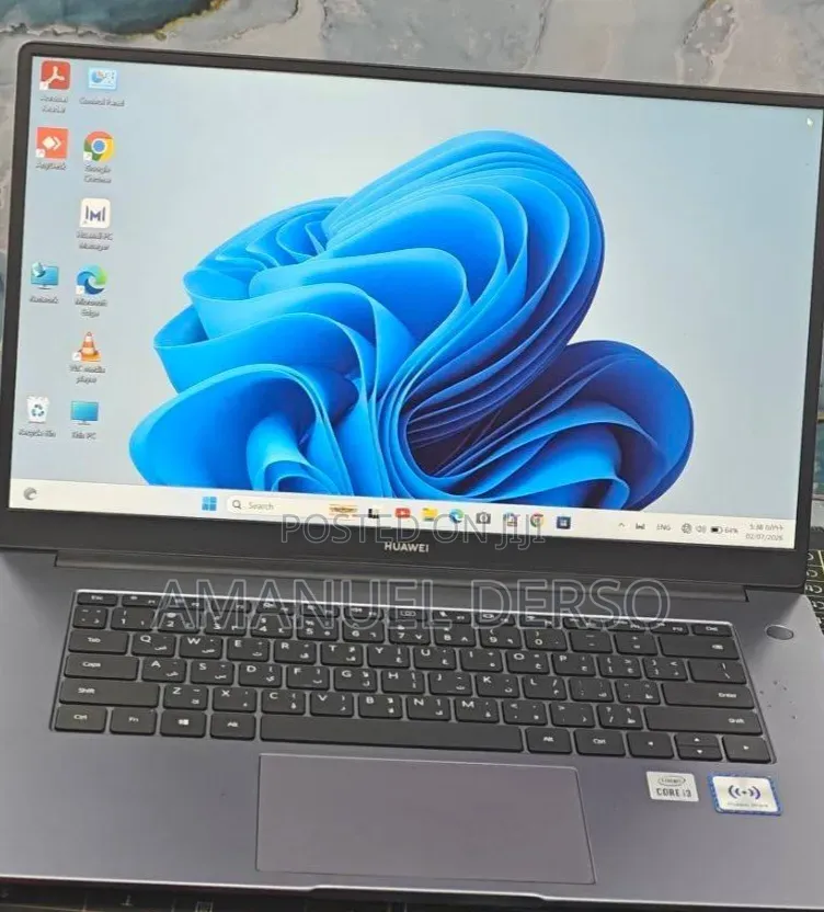 New Laptop Huawei 8GB Intel Core i3 SSD 256GB