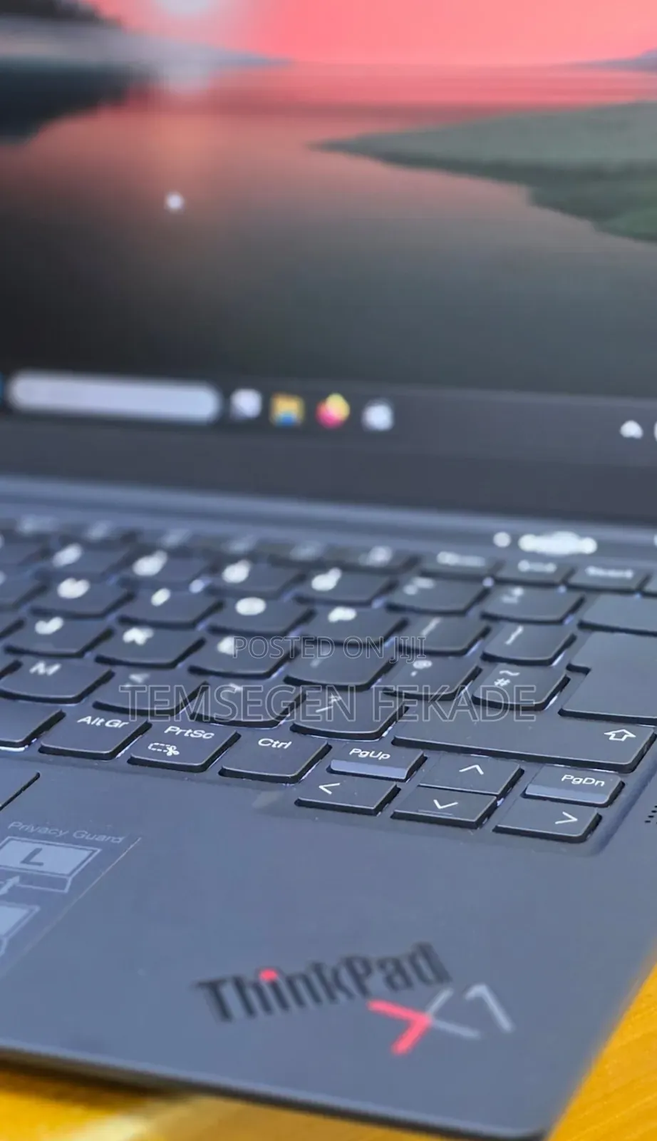 New Laptop Lenovo ThinkPad X1 Carbon 16GB Intel Core i7 SSD 512GB