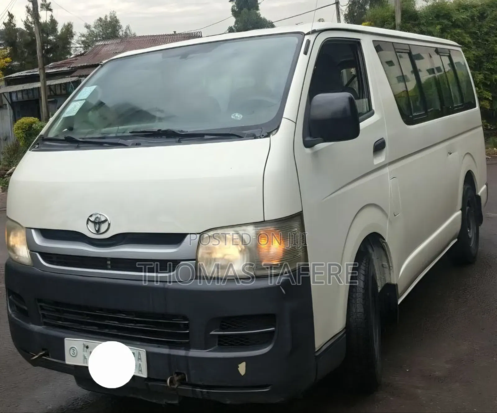 Toyota HiAce 2008 White