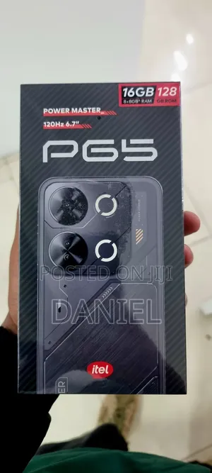 New Itel P65 128 GB Silver