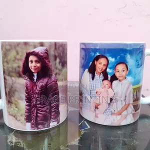 Mug Print With Photo and Logo