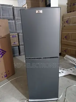 KINGHOME Refrigerator 350 Double Door – Bottom Freezer, Silver Finish