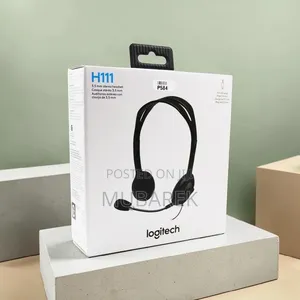Logitech H111 Wired Call Center Online Class Headset