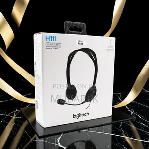 Clear Voice, Zero Fuss – Logitech H111 Wired Headset