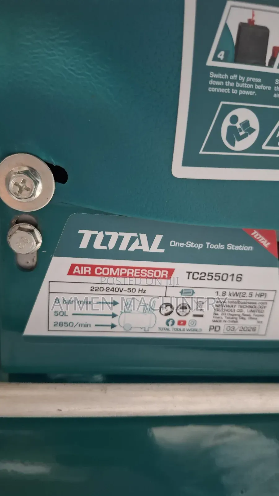 Total Compressor 50litre
