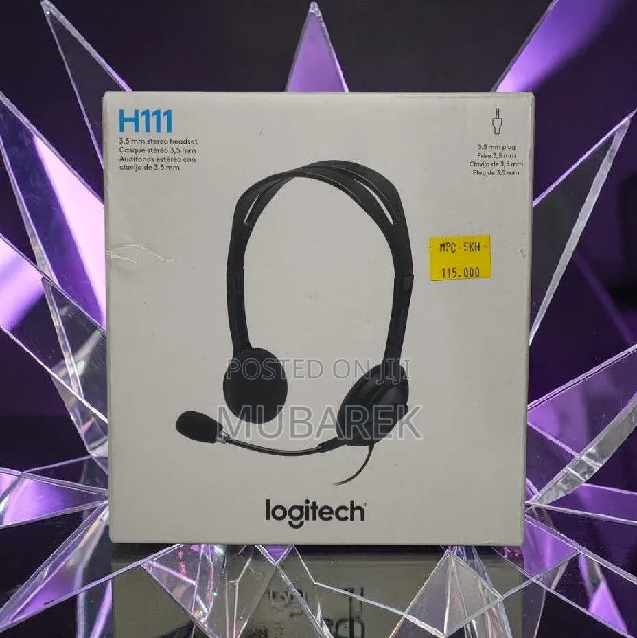 Instant Plug-and-Play Audio: Logitech H111 Stereo Headset