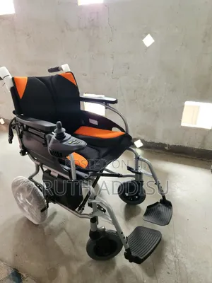DY01114LA Folding Removable Battery All Terrain Electric Wheelchairs