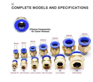 Pneumatic Quick-Connect Fittings