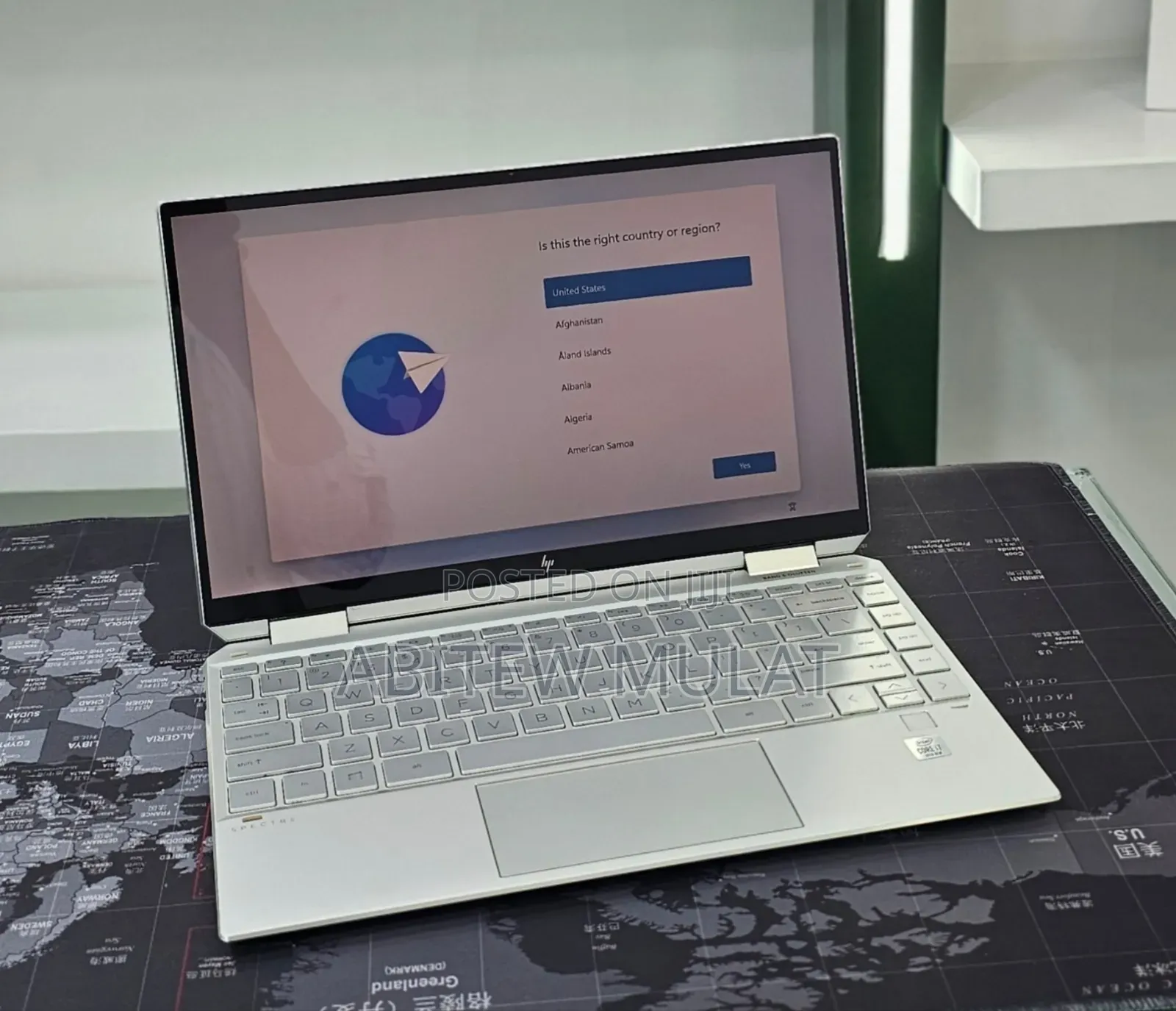 New Laptop HP Spectre X360 8GB Intel Core i7 SSD 512GB