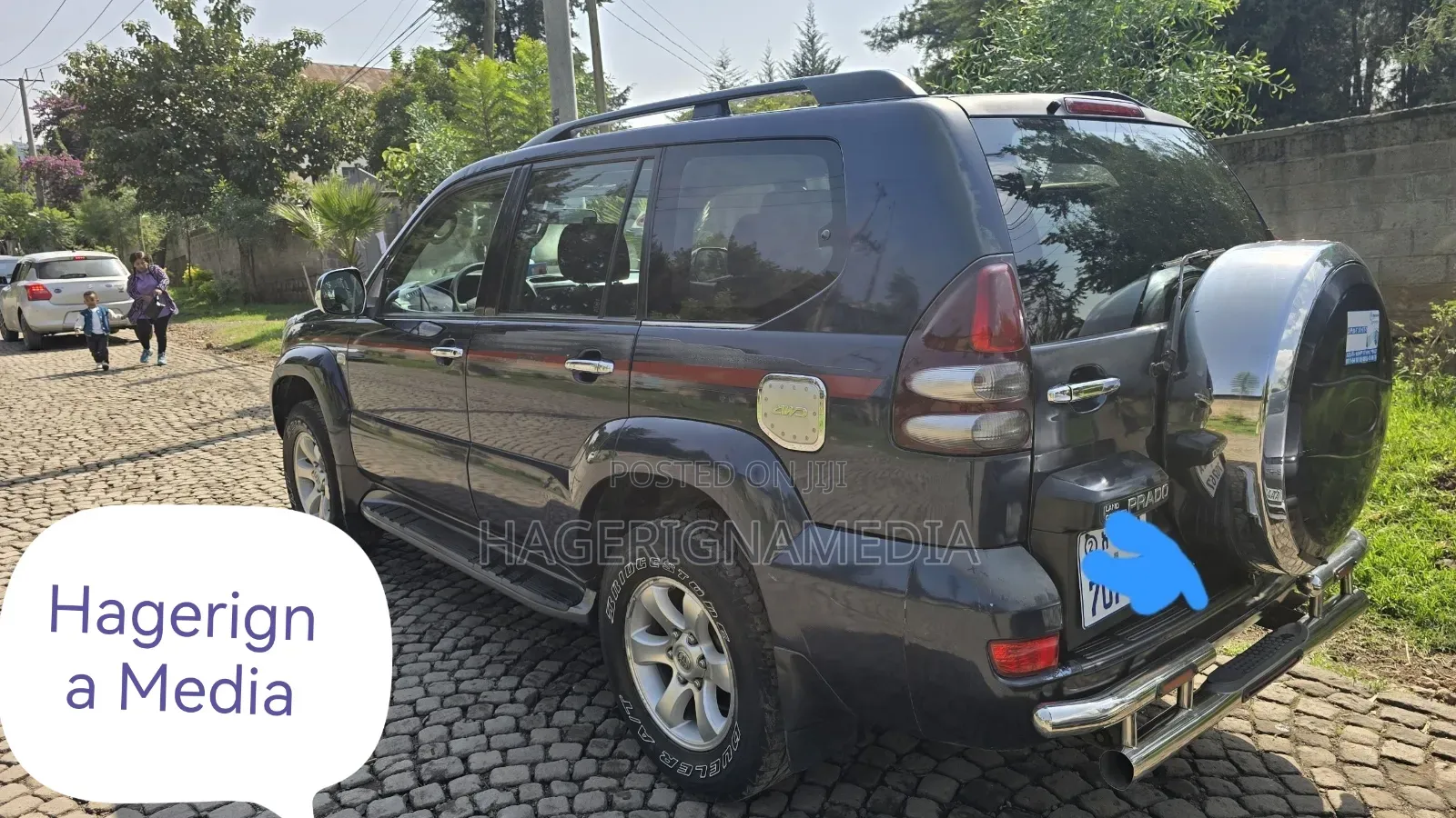 Toyota Land Cruiser 2007 Blue