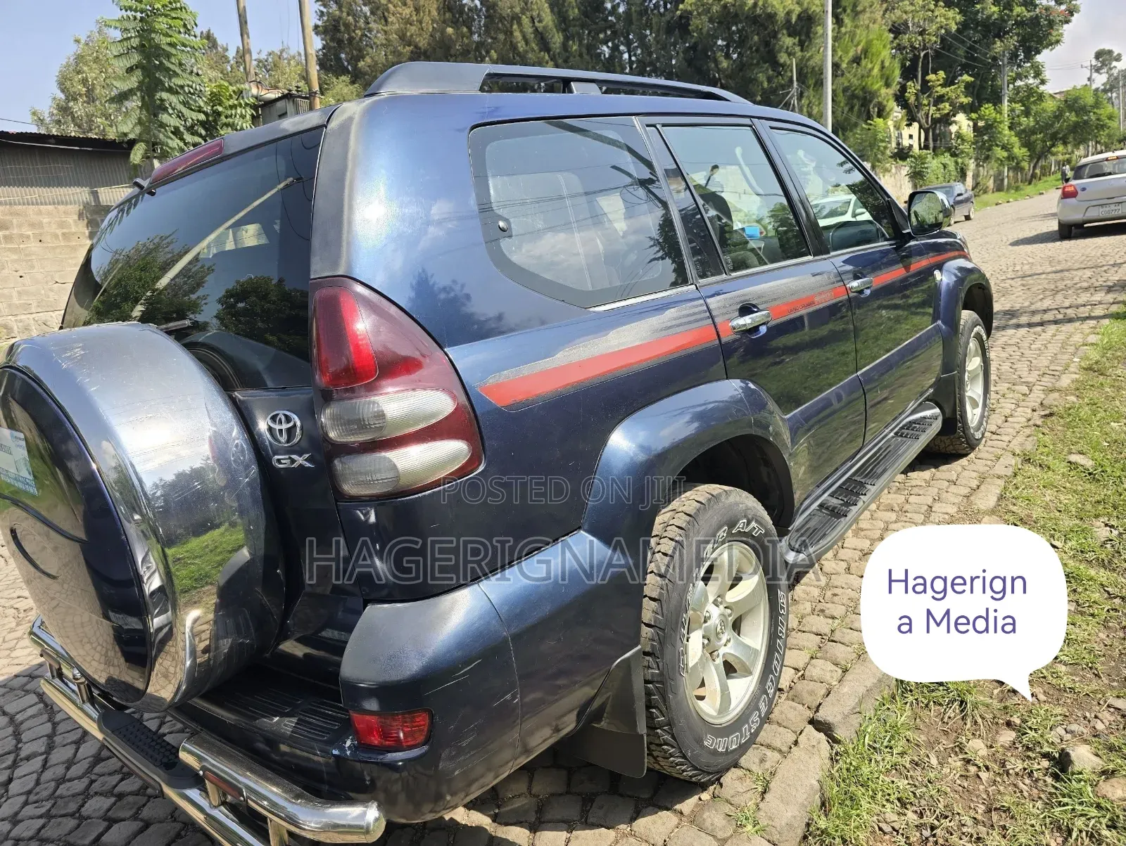 Toyota Land Cruiser 2007 Blue