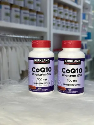 Kirkland 300mg CoQ10 100 Softgel for Heart Health Fertility Support