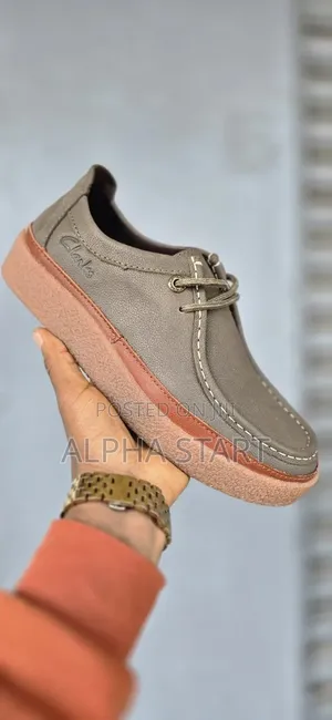 Clarks Bhy High Master Quality Lather Shoes for Man's