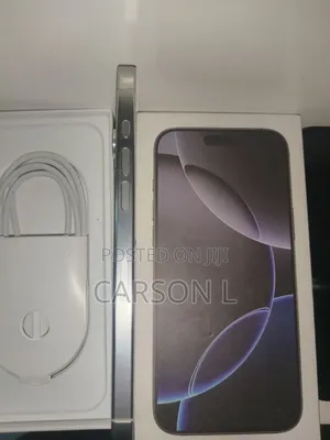 New Apple iPhone 16 Pro Max 256 GB Silver
