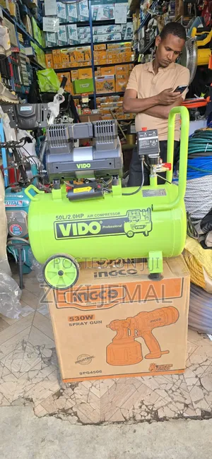 Vido Professional 50L Oil Free Air Compressor