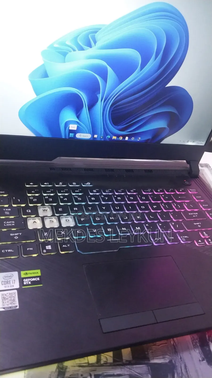 New Laptop Asus ROG Strix G15 16GB Intel Core i7 SSD 512GB