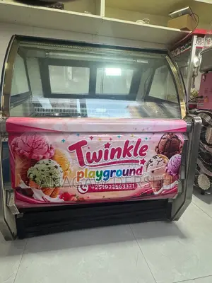 Icecream Display አይስክሬም ዲስፕለይ