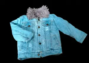 Girls Denim Jacket | Fur Lined | Warm Winter Coat