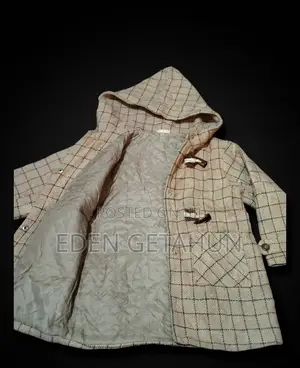 Girls Brown Winter Coat