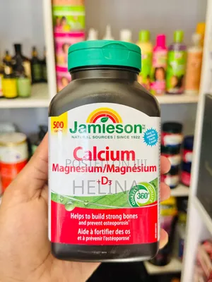 Jamieson Calcium Magnesium + Vitamin D3 Caplets Original From Canada