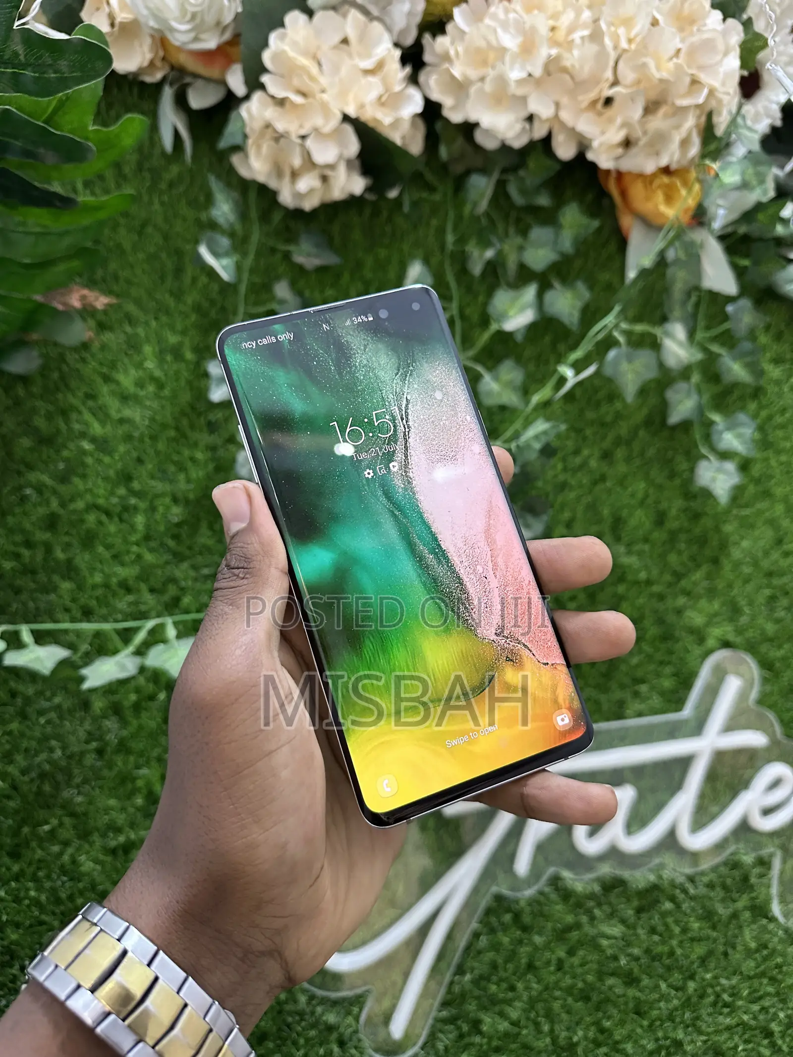 Samsung Galaxy S10 5G 256 GB Silver