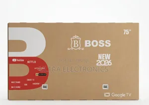 BOSS 75 Inch Smart TV – Big Screen Entertainment