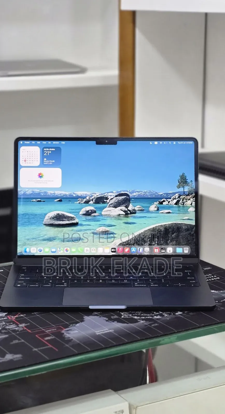 New Laptop Apple MacBook Air 2022 M2 8GB Apple M2 SSD 256GB