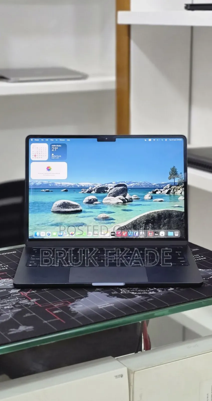 New Laptop Apple MacBook Air 2022 M2 8GB Apple M2 SSD 256GB