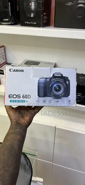 Canon 60D With 18-135mm Lens