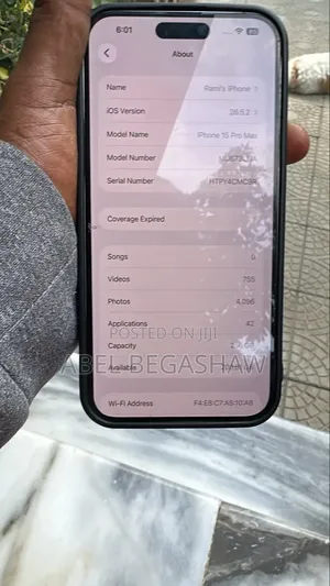 Apple iPhone 15 Pro Max 256 GB White