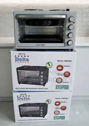 Delta Europe Mini Oven 48L Electric Toaster Oven. Featuring a Spacious
