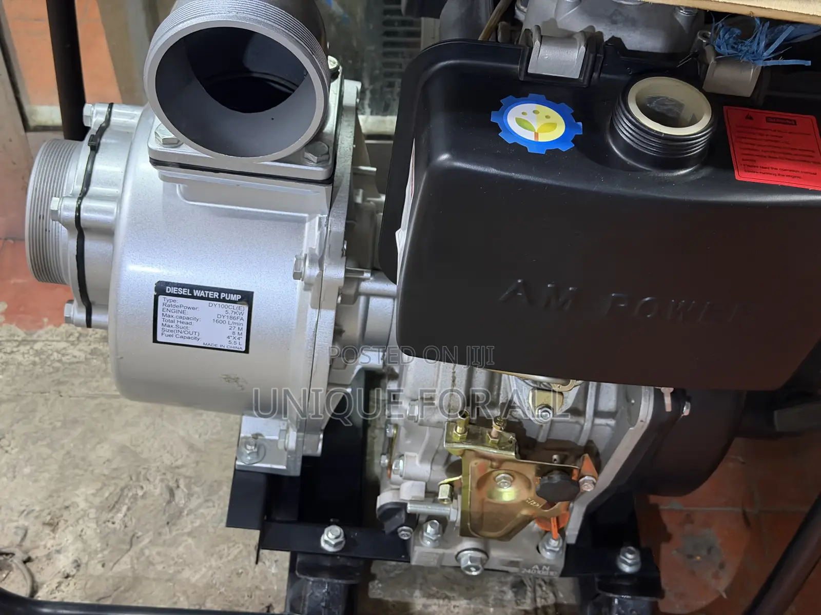 Ampow 4-Inch Diesel Water Pump