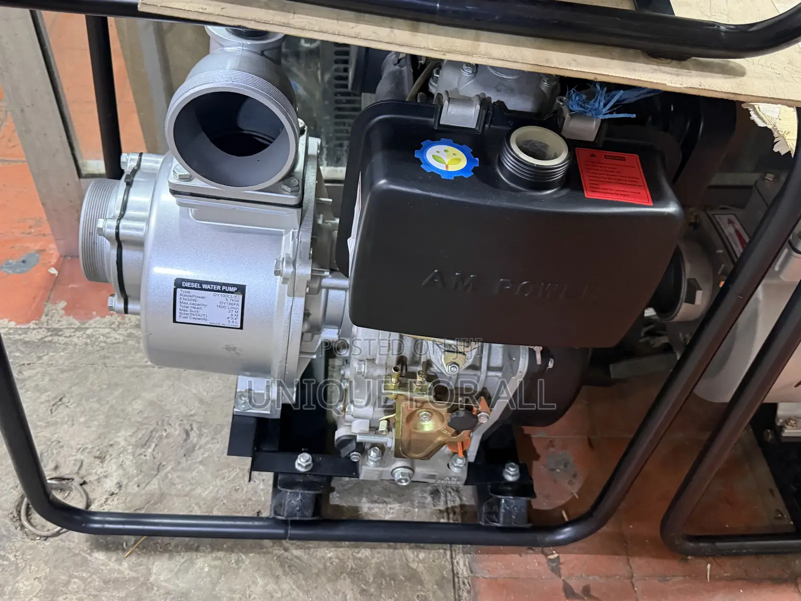 Ampow 4-Inch Diesel Water Pump