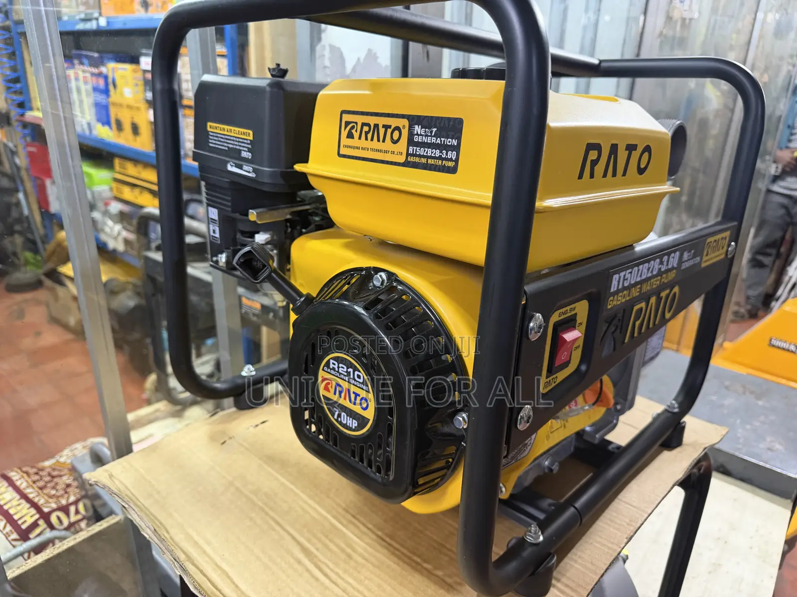 Rato RT50ZB28-3.6Q Gasoline Water Pump