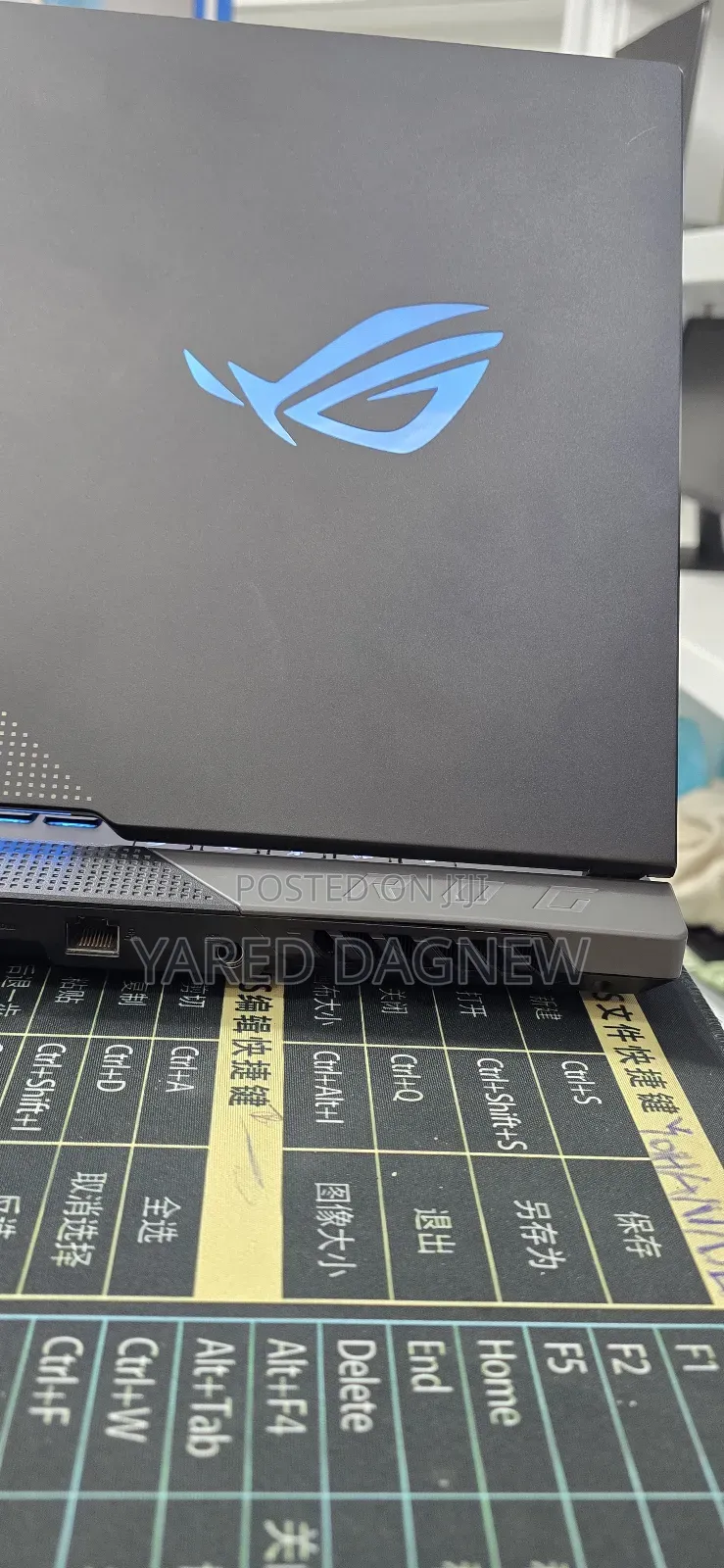 New Laptop Asus ROG Strix G16 G614 32GB AMD Ryzen 9 SSD 1T