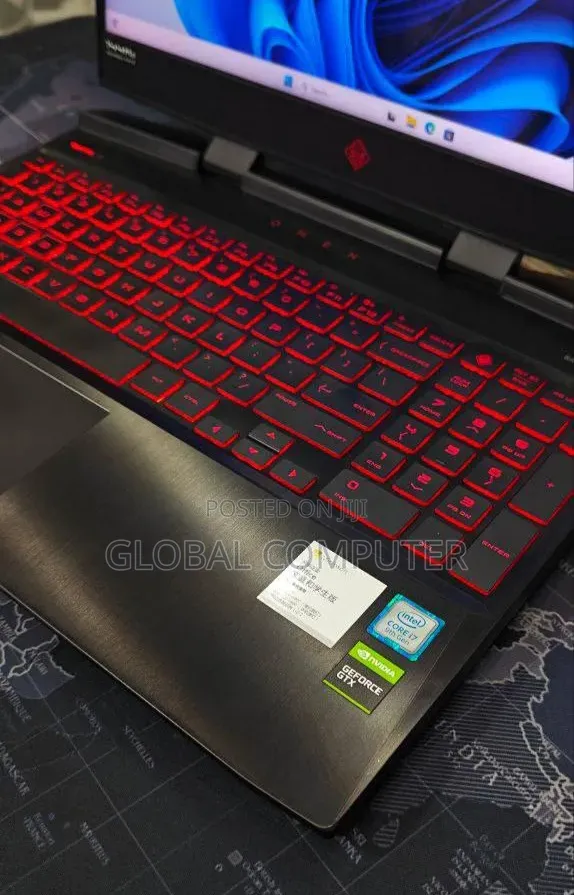 New Laptop HP Omen 15-dh002nr 16GB Intel Core i7 SSD 512GB