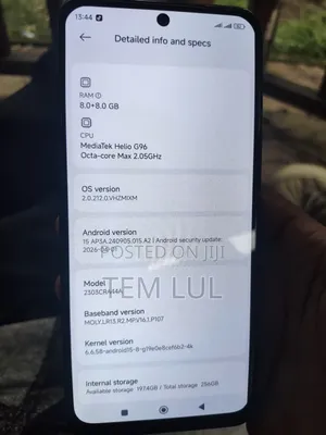 Xiaomi Redmi Note 12S 256 GB Black