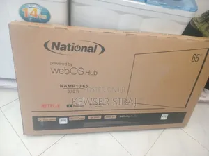 National 65inch TV Smart Android New 20 26