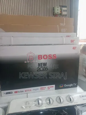 BOSS 43INCH TV Smart Android New 20 26