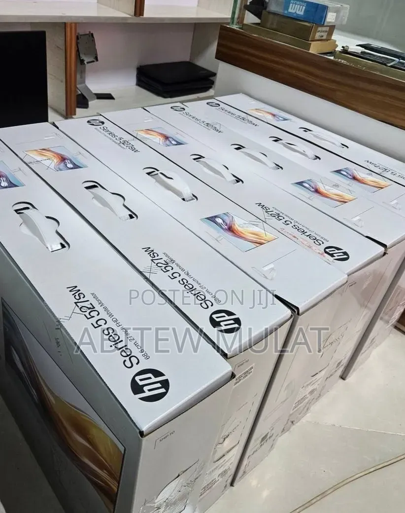 Brand New White Monitor 
 Quantity Available 
 HP 27" Inch