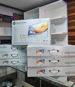 Brand New White Monitor 
 Quantity Available 
 HP 27" Inch