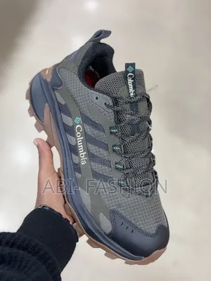 Columbia Mens Sneakers #Color Green X Black X Brown